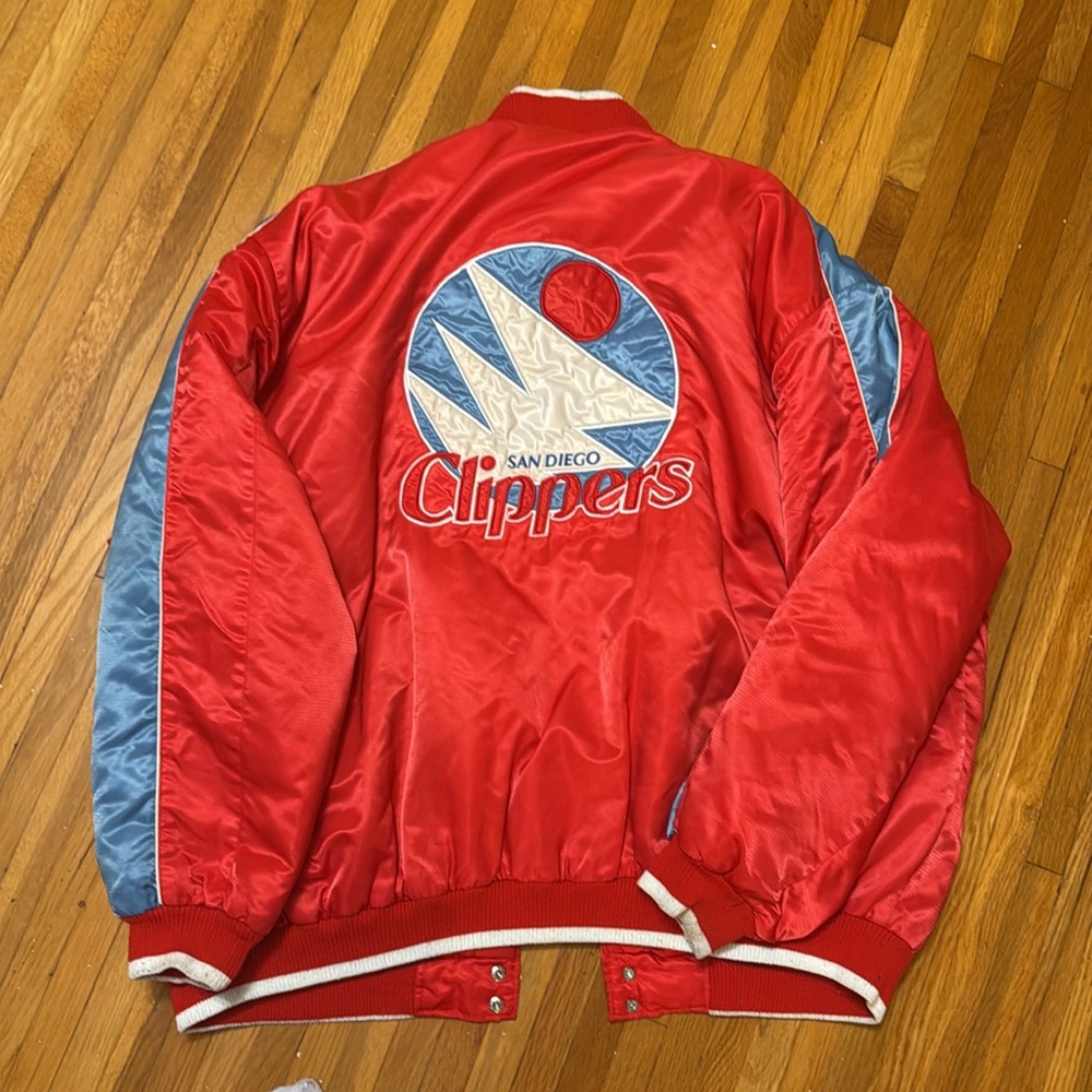 Vintage San Diego Clippers Jacket, Size 3XL